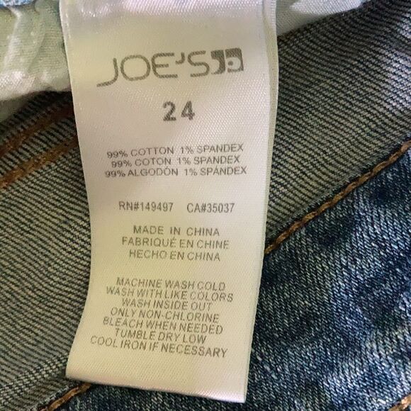 NEW Joe’s Jeans Designer Denim Distressed Shorts Size 24 In Color Melbourne - Picture 8 of 12